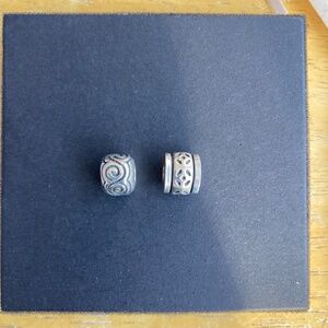 Pandora silver beads (2)